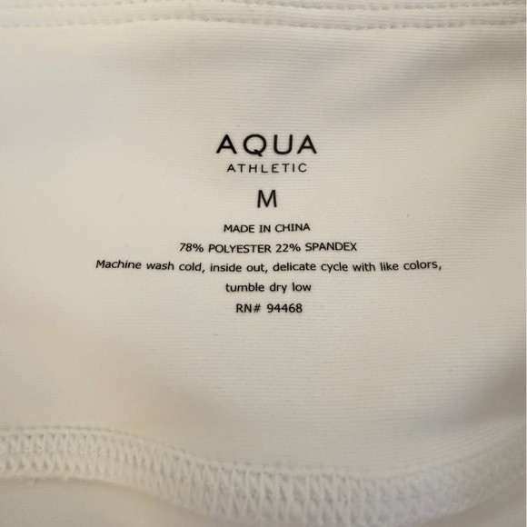 Aqua Athletic White Tennis Skort - Picture 2 of 7